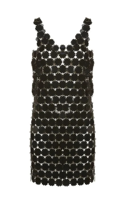 Chain-link Mini Dress