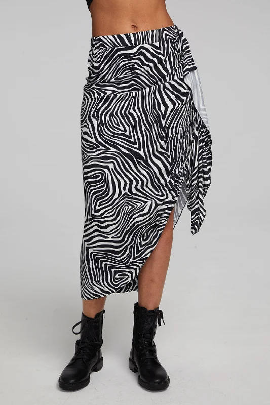 Lindsay Wild Thing Midi Skirt