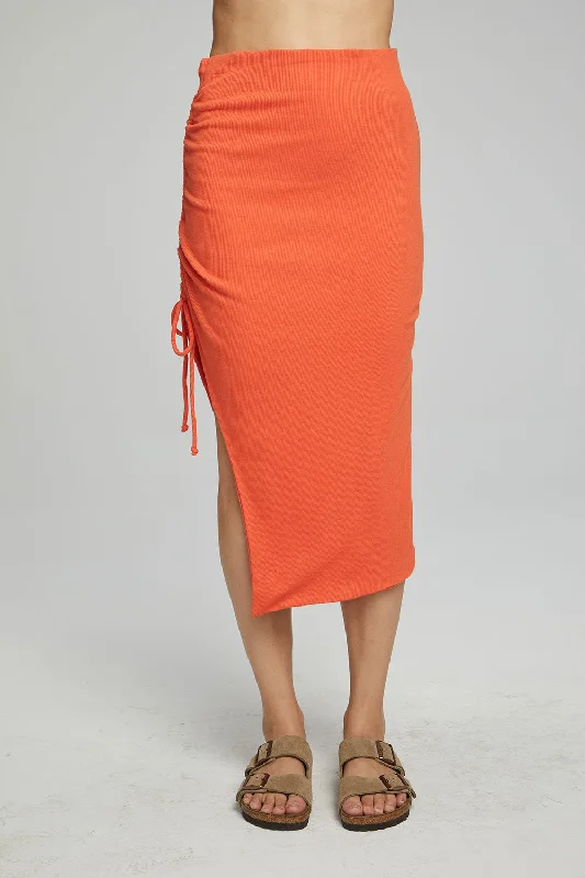 Mullen Midi Skirt - Tigerlily