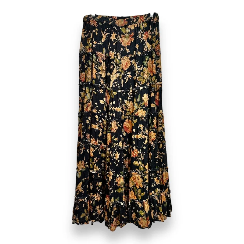 Skirt Maxi By Ralph Lauren In Floral Print, Size: S