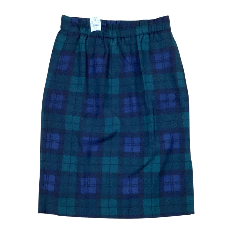 Skirt Midi By J. Crew In Plaid Pattern, Size: M