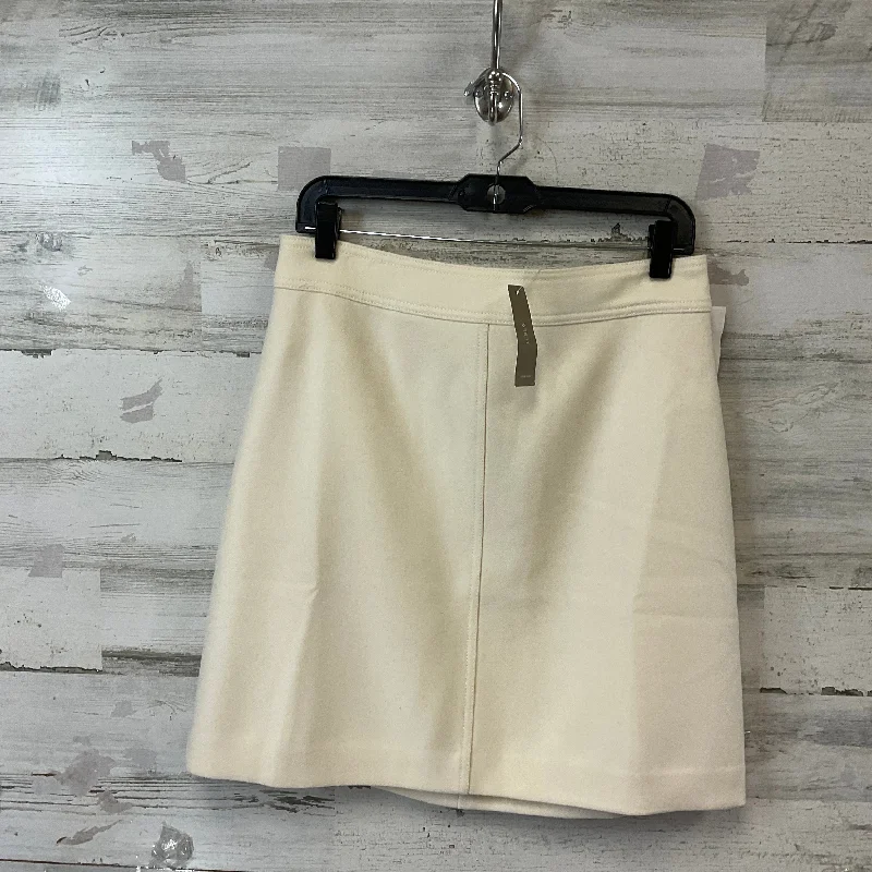 Skirt Mini & Short By J. Crew In Cream, Size: 8