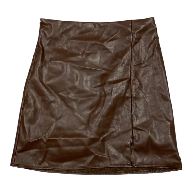 Skirt Mini & Short By Old Navy In Brown, Size: S