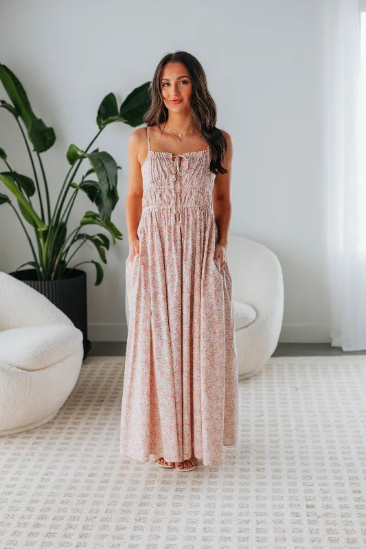 Alleah Maxi Dress - Peony