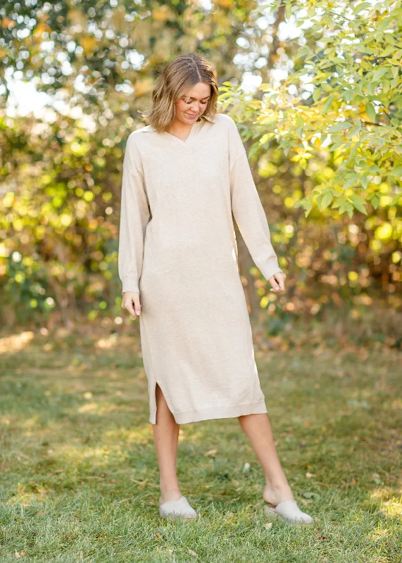 Bristol Polo Knit Maxi Dress