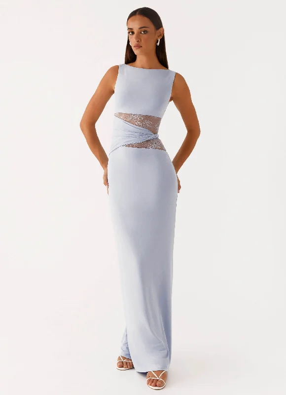 Karma Maxi Dress - Blue