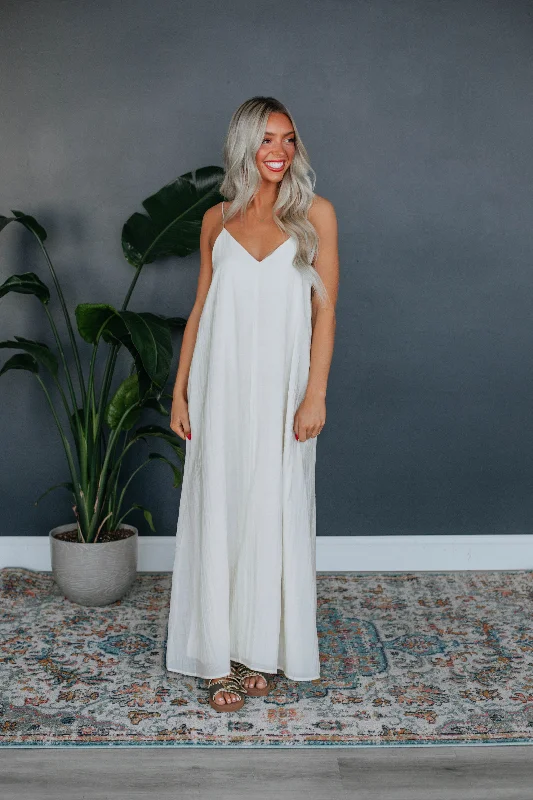 Lilliana Maxi Dress - Ivory