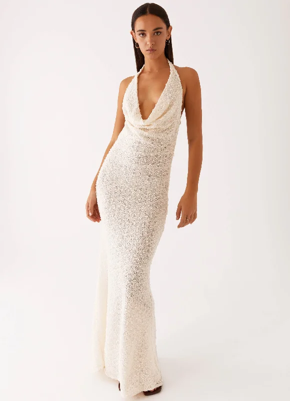 Serotonin Maxi Dress - Ivory